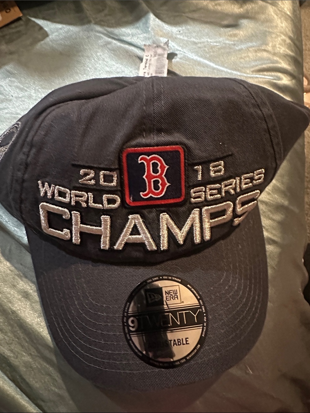 New Era Navy Boston Red Sox 2018 World Series Champs Embroidered Cap